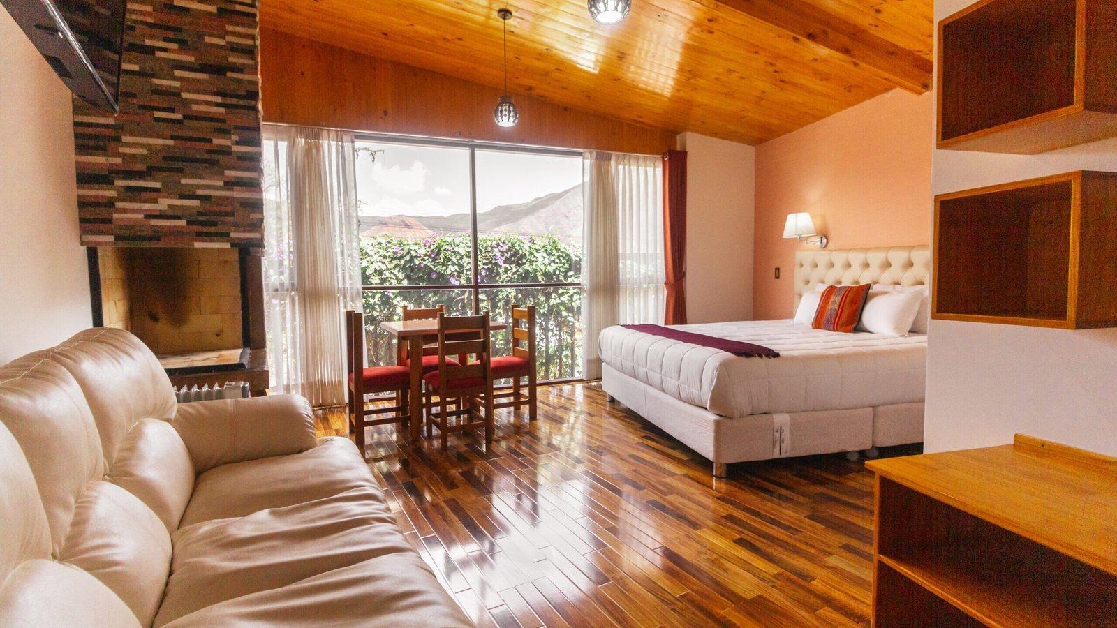 Hotel Hacienda Del Valle อูรูบัมบา ภายนอก รูปภาพ